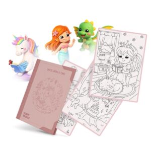 Recharge dessins contes Kidywolf KIDYDRAW-PAD Il était une fois