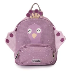 Sac à dos paon Trixie Mrs. Peacock pour enfant