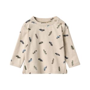 T-shirt manches longues enfant Ebbe Wheat Cars