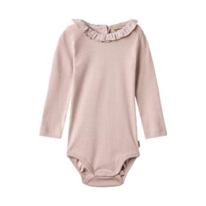 Body bébé manches longues Ena Soft Lilac Wheat Wheat