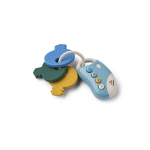Clés de voiture bébé Vroom Beach Blue Multi Mix Liewood