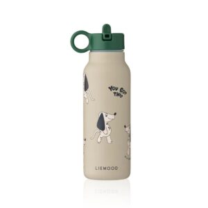Gourde enfant isotherme Falk 350 ml Dakota Dog Mist Liewood