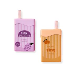 Jus de fruit pour poupée Tiny Harlow avec boîtes orange et raisin