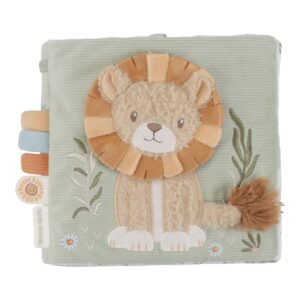 Livre tissu d’activités Safari Friends Little Dutch avec animaux de la savane