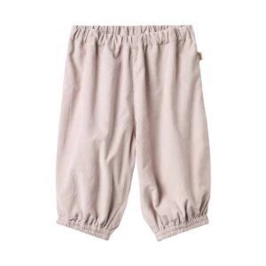 Pantalon bébé doublé Seyda Soft Lilac Wheat en velours côtelé