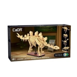 Squelette Stegosaurus CaDA à construire avec 297 pièces