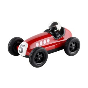 Voiture Playforever rouge Loretino Marino avec roues noires